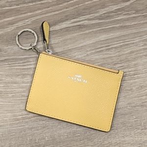 💛 Coach Mini Skinny ID Case in Colorblock